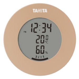 タニタ TANITA タニタ TT-585 デジタル温湿度計 ライトブラウン TANITA