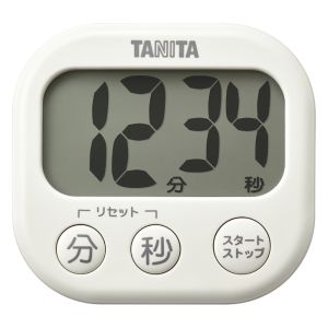 タニタ TANITA タニタ TD-429-IV 抗菌でか見えタイマー アイボリー