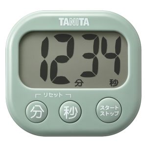 タニタ TANITA タニタ TD-429-GR 抗菌でか見えタイマー セージグリーン