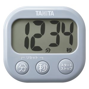 タニタ TANITA タニタ TD-429-BL 抗菌でか見えタイマー ブルーグレー