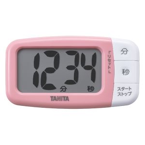 タニタ TANITA タニタ TD-430-PK 抗菌でか見えタイマー ストロベリーピンク