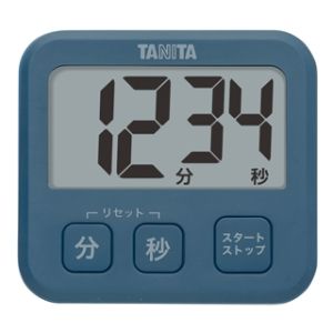 タニタ TANITA タニタ TD-408 薄型タイマー ブルー TANITA