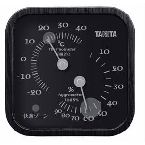 タニタ TANITA タニタ TT-570-BK 温湿度計 ブラック TANITA