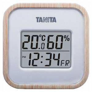 タニタ TANITA タニタ TT-571-NA デジタル温湿度計 ナチュラル TANITA