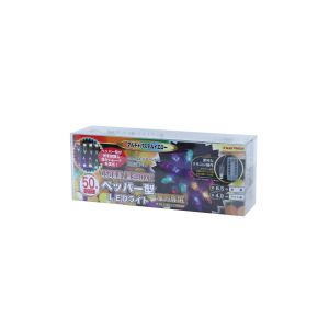 東京ローソク ペッパー型LEDライト マルチパステルイエロー 50球 リモコン付 019530-DL00330