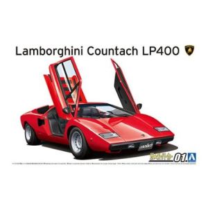 アオシマ アオシマ ザ スーパーカーNo.01 1/24 ランボルギーニ カウンタック LP400 74