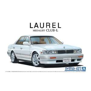 アオシマ アオシマ 61282 ザ☆モデルカー 28 1/24 ニッサン HC33 ローレルメダリストCLUB L 91