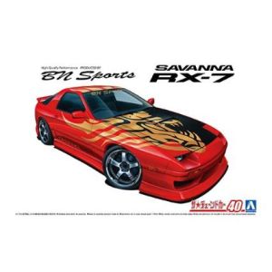 アオシマ アオシマ 61503 ザ☆チューンドカー No.40 1/24 BNスポーツ FC3S RX-7 89 マツダ