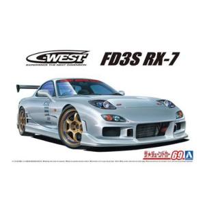 アオシマ アオシマ 63026 0 ザ チューンドカー No.69 1/24 C-WEST FD3S RX-7 `99 マツダ