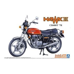 アオシマ アオシマ 63040 0 ザ バイク No.35 1/12 ホンダ CB400T HAWK-II `78