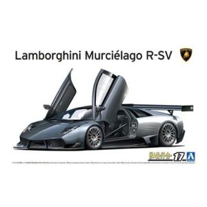 アオシマ アオシマ 63743 ザ☆スーパーカー No.17 1/24 10 ランボルギーニ ムルシエラゴ R-SV