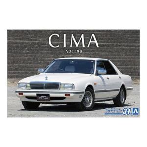 アオシマ アオシマ 64399 ザ☆モデルカー 31 1/24 ニッサン Y31 シーマタイプIIリミテッド 90