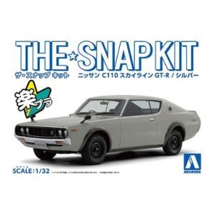 アオシマ アオシマ 64641 ザ☆スナップキット 18-A ニッサン C110スカイラインGT-R シルバー