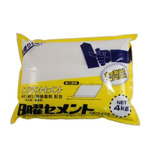 家庭化学工業 家庭化学工業 日曜セメント ホワイト 4kg