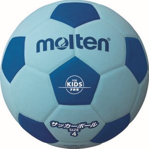 モルテン Molten モルテン サッカー ボール 2200 軽量4号 ブルー×シアン F4S2200BC