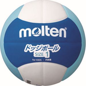 モルテン Molten モルテン モルテン ドッジボール2200 軽量1号球 ブルー×シアン×ホワイト D1S2200BC