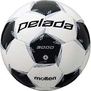 モルテン Molten モルテン ペレーダ3000 WH/MBK 4号 検定球 サッカーボール F4L3000