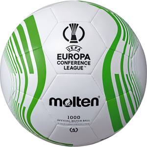 モルテン Molten モルテン サッカーボール 4号球 ホワイト×グリーン UEFA ヨーロッパカンファレンスリーグ レプリカ F4C1000