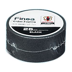 ムトー MUTOH ムトー 1602 フィノア S.P Fカラーテープ 2.5cm ブラック Finoa