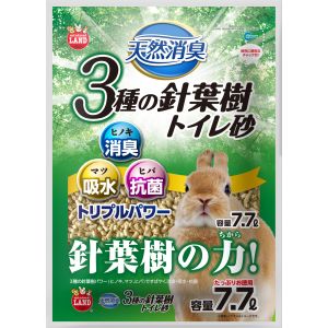 マルカン MG マルカン 天然消臭 3種の針葉樹トイレ砂 7.7L 猫砂