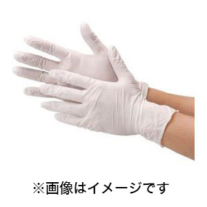 川西工業 川西工業 2044 ニトリル使いきり極薄手袋 粉付き 100枚入 ホワイト SSサイズ