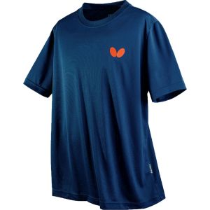 タマス タマス バタフライ 卓球 Tシャツ ウィンロゴ Tシャツ ネイビー XOサイズ 45230 Butterfly
