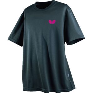 タマス タマス バタフライ 卓球 Tシャツ ウィンロゴ Tシャツ チャコール XOサイズ 45230 Butterfly