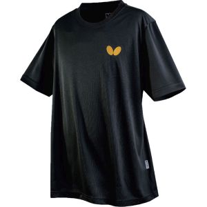 タマス タマス バタフライ 卓球 Tシャツ ウィンロゴ Tシャツ ブラック XOサイズ 45230 Butterfly