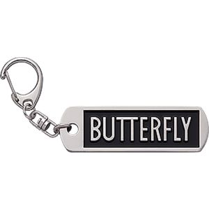 タマス タマス バタフライ ロゴ キーホルダー ブラック 76240 Butterfly