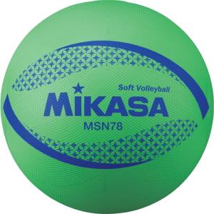 ミカサ MIKASA ミカサ カラーソフトバレーボール 検定球 G 78cm MSN78G MIKASA