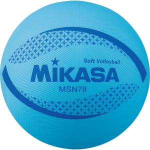 ミカサ MIKASA ミカサ カラーソフトバレーボール 検定球 BL 78cm MSN78BL MIKASA