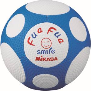 ミカサ MIKASA ミカサ ふあふあサッカー4号 白/青 FFF4WB