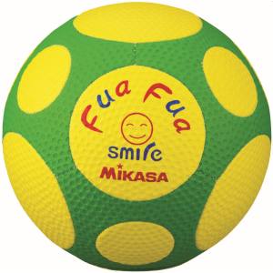 ミカサ MIKASA ミカサ ふあふあサッカー4号 黄/緑 FFF4YG