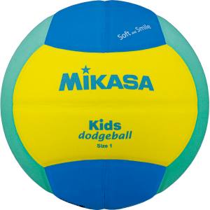 ミカサ MIKASA ミカサ スマイルドッジボール1号球 イエロー/ブルー/ライトグリーン SD10YLG