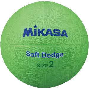 ミカサ MIKASA ミカサ ソフトドッジ2号 ゴム 薄緑 STD-2SR-LG STD2SRLG