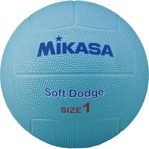 ミカサ MIKASA ミカサ ソフトドッジ1号 ゴム 青 STD-1SR-BL STD1SRBL