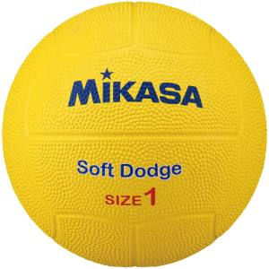 ミカサ MIKASA ミカサ ソフトドッジ1号 ゴム 黄 STD-1SR-Y STD1SRY