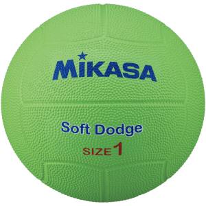 ミカサ MIKASA ミカサ ソフトドッジ1号 ゴム 薄緑 STD-1SR-LG STD1SRLG