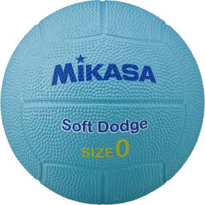 ミカサ MIKASA ミカサ ソフトドッジ0号 ゴム 青 STD-0SR-BL STD0SRBL