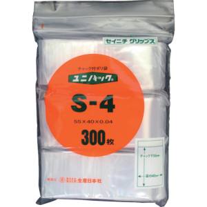 生産日本社 セイニチ S-4 ユニパック 40×55 0.04mm 300枚入