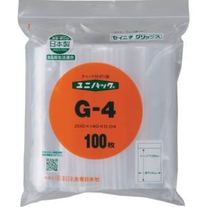 生産日本社 セイニチ G-4-100 ユニパック G-4 200×140×0.04 100枚入