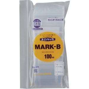 生産日本社 セイニチ MARK-B-100 ユニパック MARK-B 85×60×0.04 100枚入