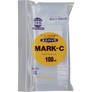 生産日本社 セイニチ MARK-C-100 ユニパック MARK-C 100×70×0.04 100枚入