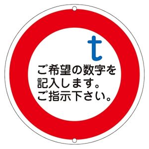 日本緑十字社 日本緑十字社 133201 道路標識 構内用 ○○t 重量制限 道路320- 1 600mm Φ スチール