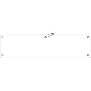日本緑十字社 日本緑十字社 140101 ビニール製腕章 白無地タイプ 腕章-100 白 90×360mm 軟質エンビ