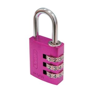 アバス ABUS アバス 145-30-PI ナンバー可変式南京錠  ピンク ABUS