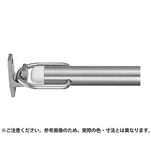 シロクマ シロクマ アオリ止メ付キャノン戸当り90ミリ金