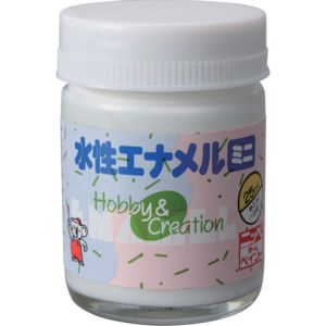 ニッぺ ニッぺ 49365306 水性エナメルミニ 25ml ホワイト HSB001-25