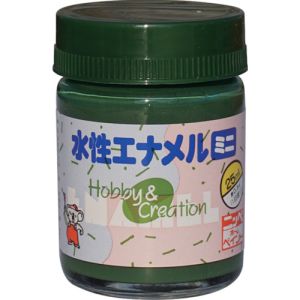 ニッぺ ニッぺ 49365511 水性エナメルミニ 25ml ディープグリーン HSB022-25