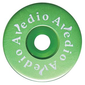 エヴァディオ AVEDIO エヴァディオ 軽量アルミトップキャップ セパレート ロゴ入 グリーン AVEDIO